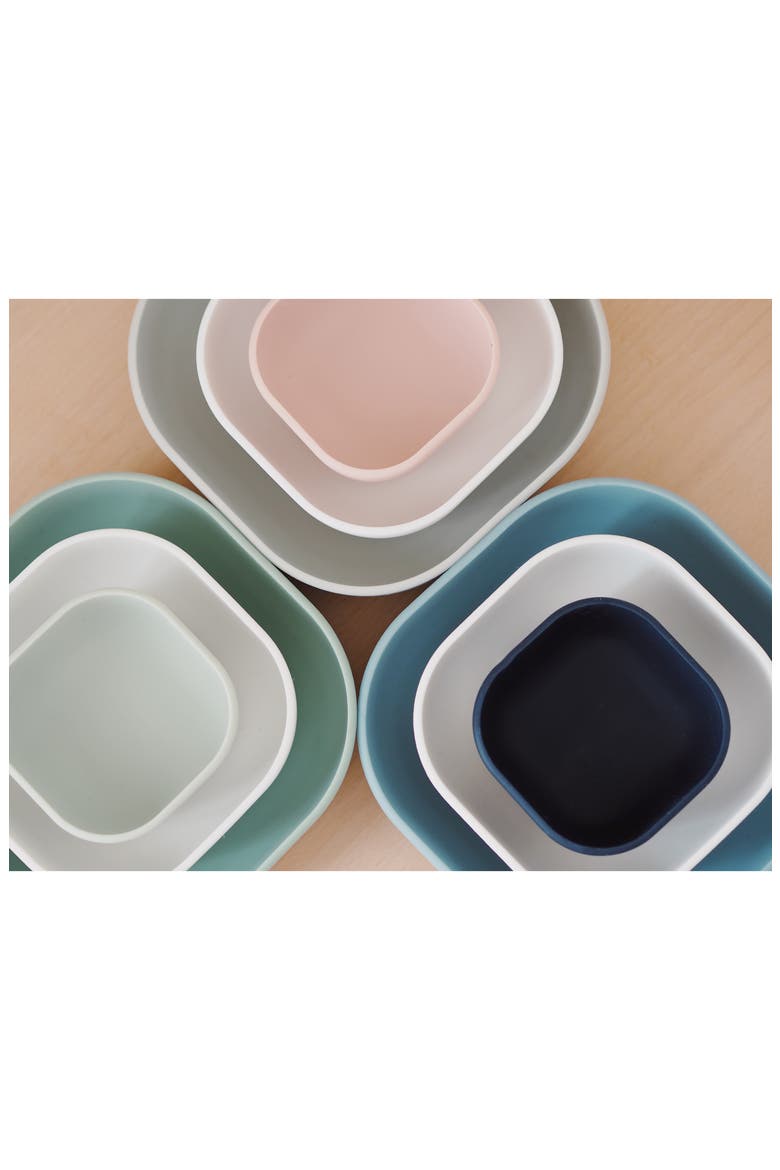 3-Piece Beaba Mealtime Nesting Bowls, Alternate, color, MIDNIGHT
