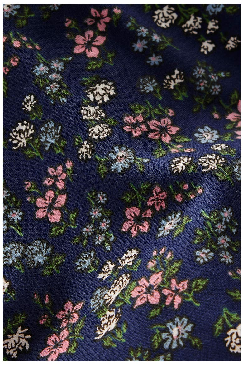 Kids' Print Hoodie, Alternate, color, STARBOARD BLUE MEADOW FLORAL