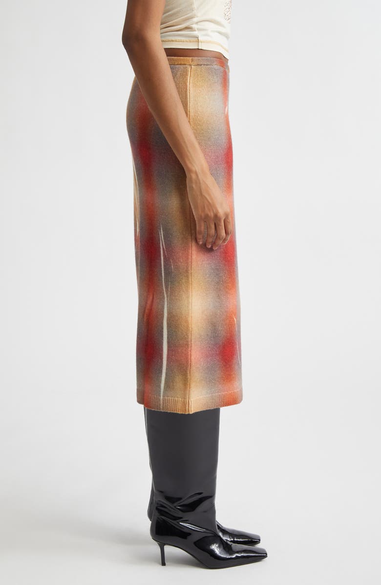 DIESEL<sup
®</sup
M-Cherie Wool Midi Sweater Skirt, Alternate, color, Red