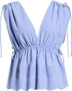 WAYF x Hannah Lovey Porter Goldie Cotton Eyelet Top
