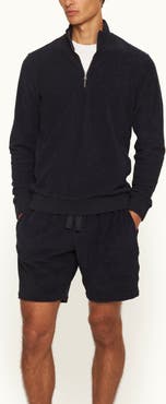 Orlebar Brown Isar Towelling Classic-Fit Sweatshirt