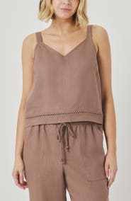 Splendid Stella Linen Tank