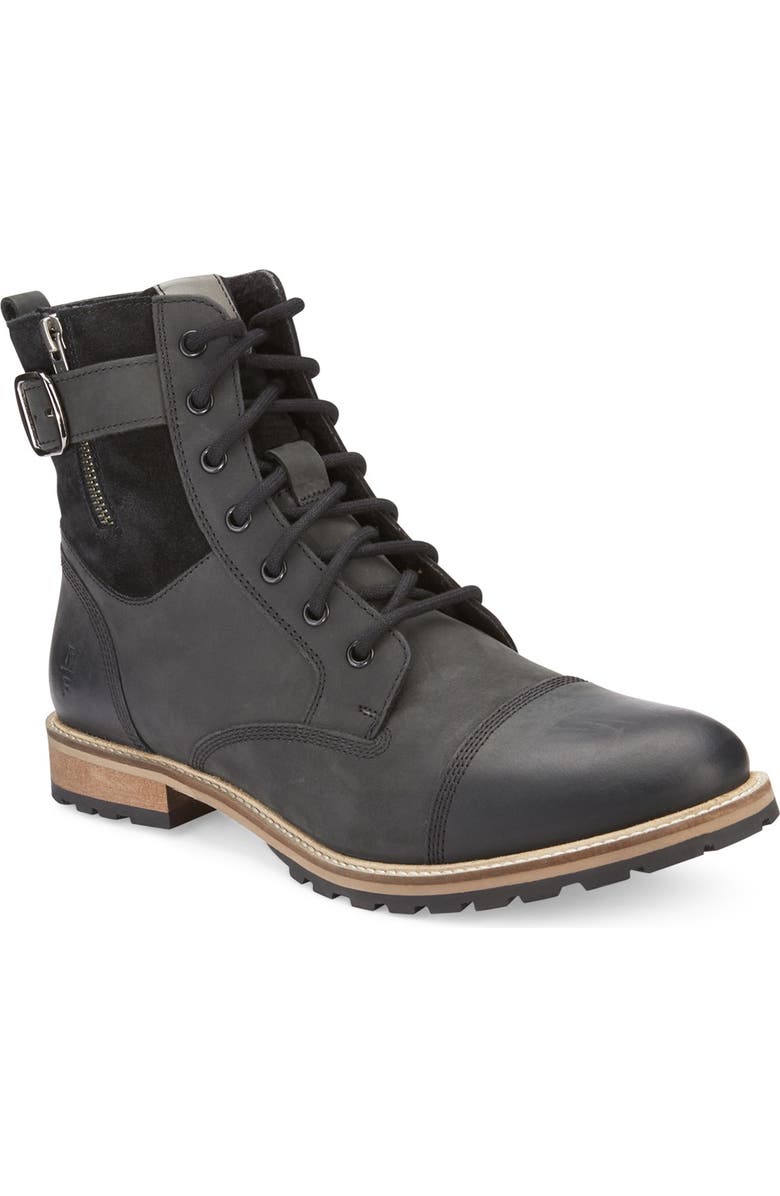 RESERVE FOOTWEAR Lace-Up Mid Boot, Main, color,