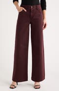 Wit & Wisdom Sam High Waist Wide Leg Jeans