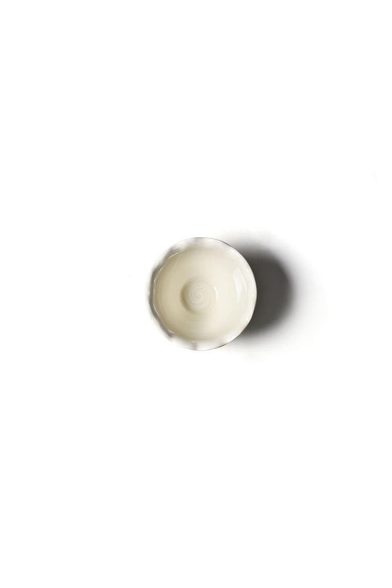 Signature White 6in Ruffle Bowl, Alternate, color, White