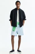 H&M Regular-fit linen-blend shorts