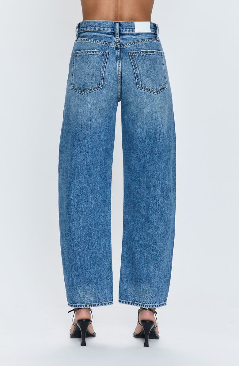 Pistola Wes High Waist Barrel Jeans, Alternate, color, Spectacle