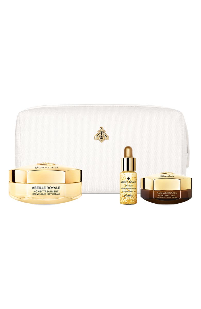 Guerlain 4-Piece Abeille Royale Revitalizing Day & Night Skin Care Set $261 Value, Main, color,