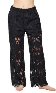 Gottex Guipure Lace Beach Pant Cover-Up