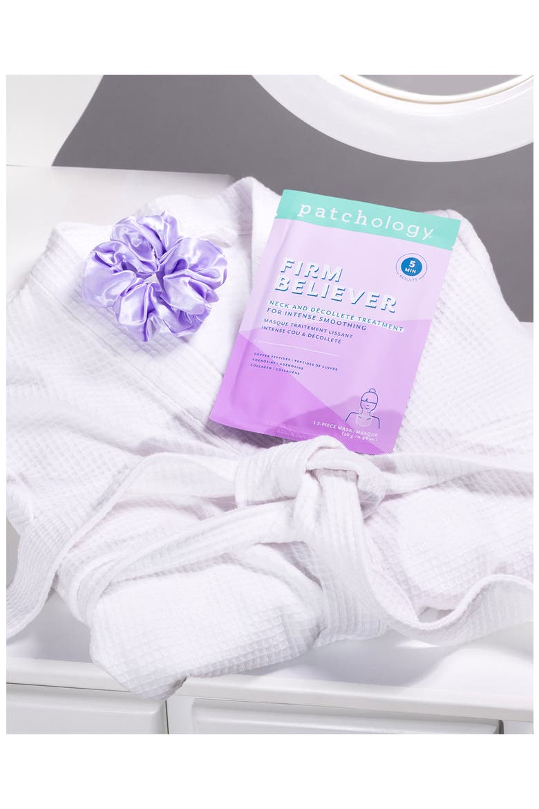 Firm Believer Neck & Décolleté Smoothing Hydrogel Mask, Alternate, color, NO COLOR