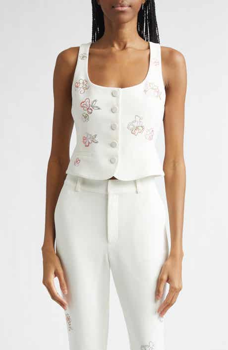 Blooming Beaded Vest
