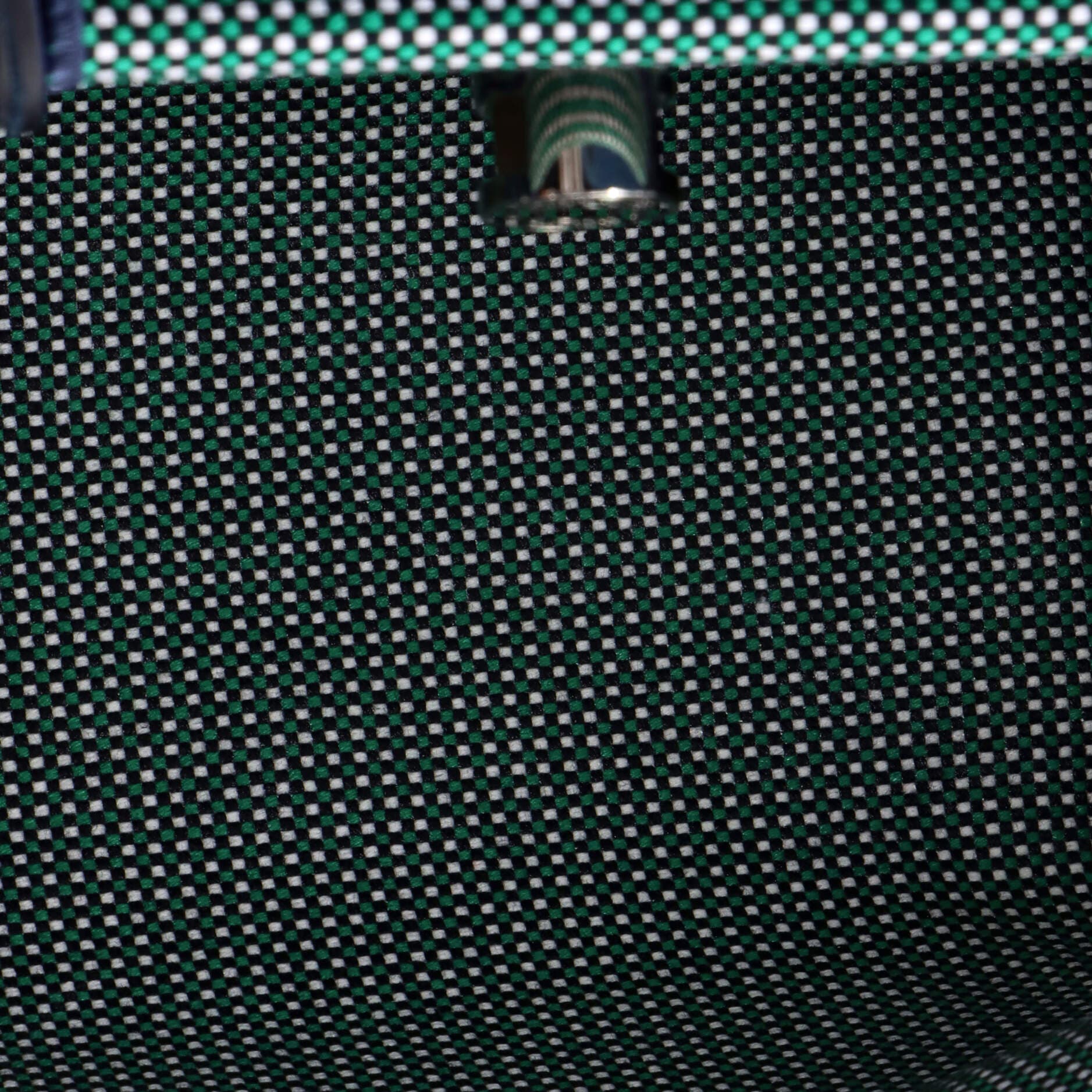 Pre-Owned Hermes Herbag Zip Criss Viking Toile and Leather 31, Alternate, color, Bleu Encre