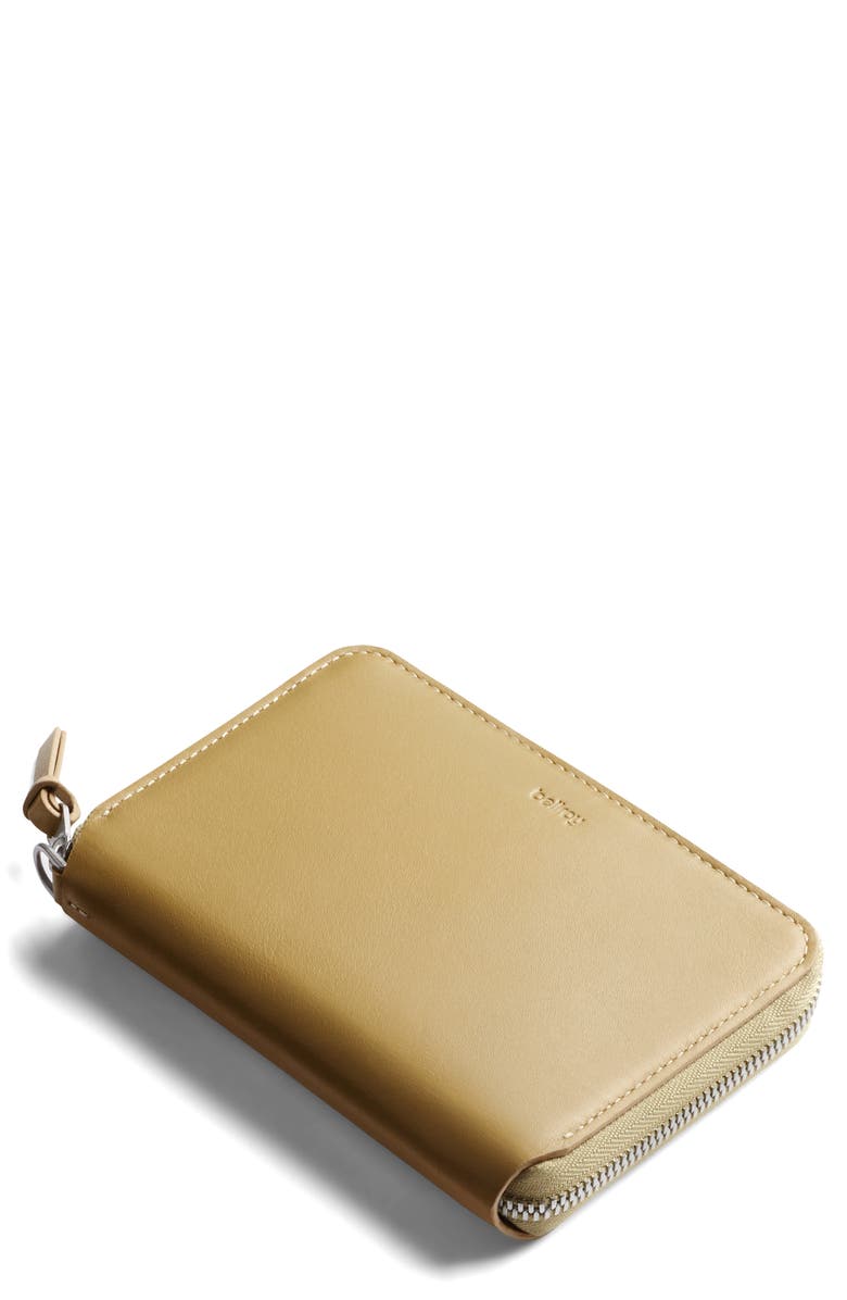Bellroy Leather RFID Folio Wallet, Main, color, Mustard