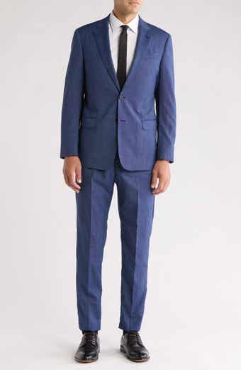 Armani Collezioni Sharkskin Wool Suit