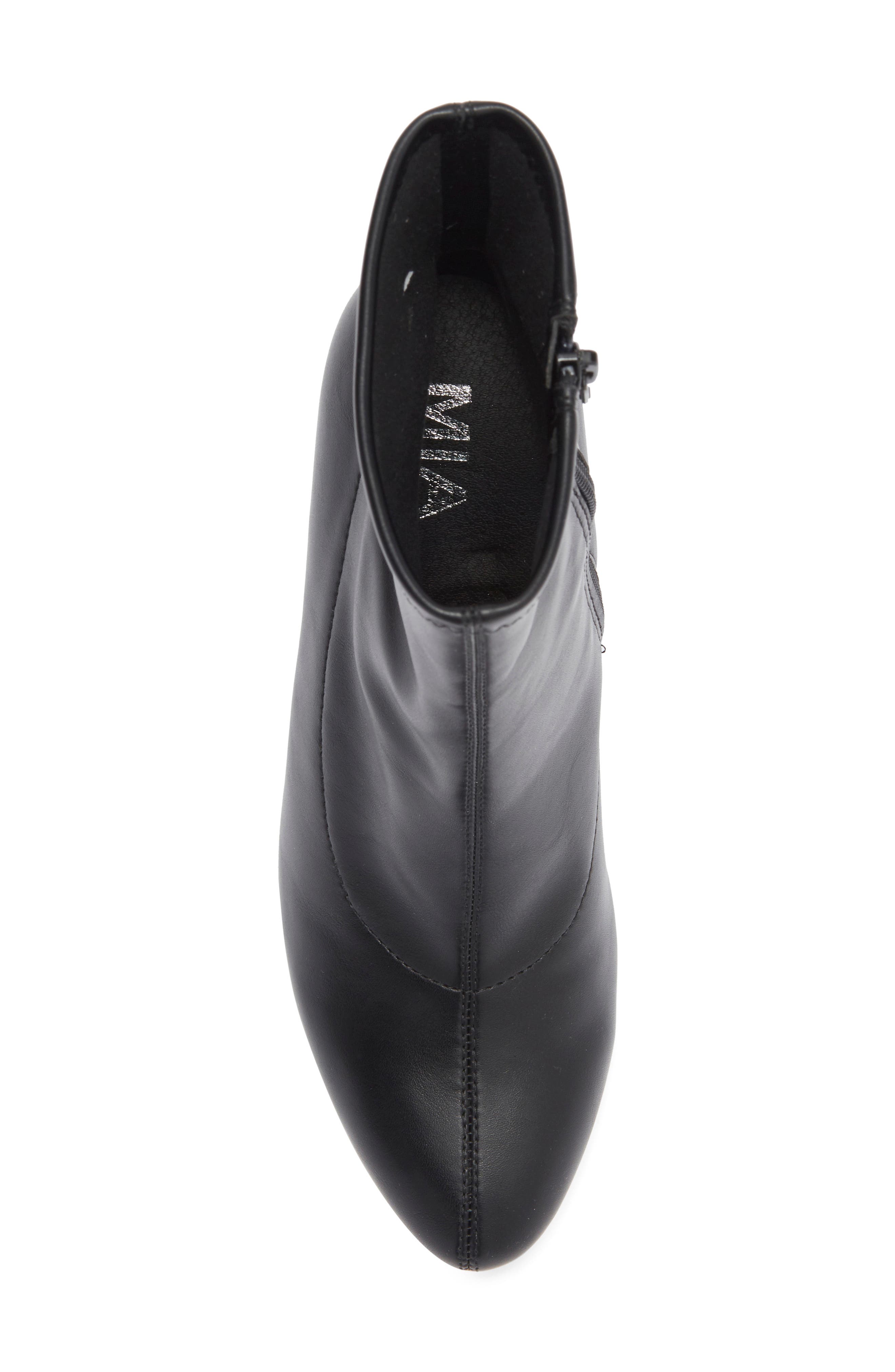 MIA Thiva Block Heel Bootie, Alternate, color, Black