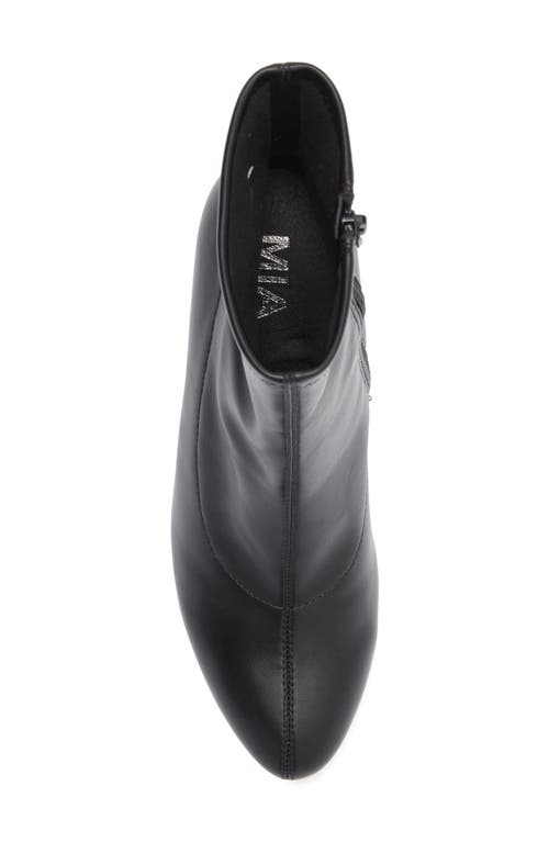 Mia Thiva Block Heel Bootie In Black