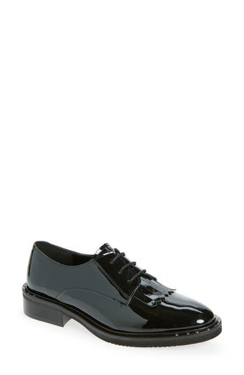 Bruno Magli Cabana Kiltie Derby In Black