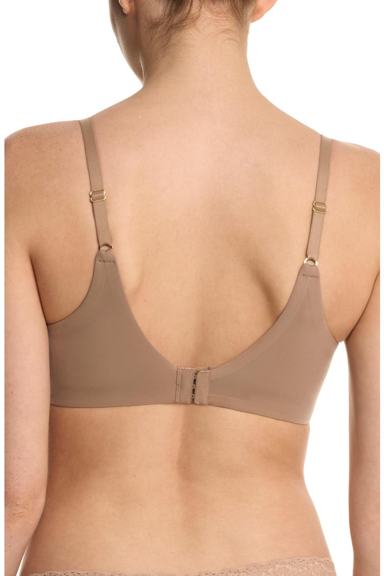 Cloud Comfort Back Smoothing T-Shirt Bra, Alternate, color, Dune