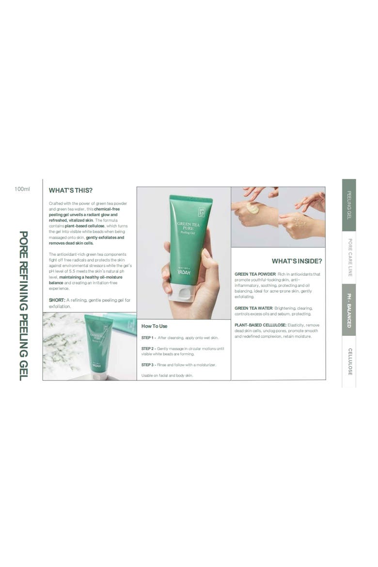Green Tea Pure Peeling Gel, Alternate, color, NO COLOR