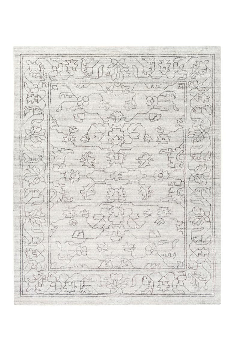 'Hightower' Hand Loomed Rug, Alternate, color, GREY