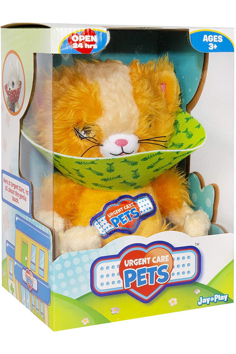 Plush Pets, Cat, Alternate, color, Yellow