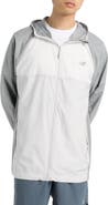 New Balance Athletics Packable Water Resistant Hooded Jacket
