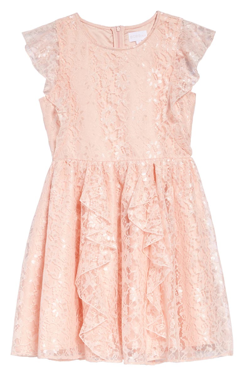 BCBG Girls BCBG Ruffle Lace Dress | Nordstrom