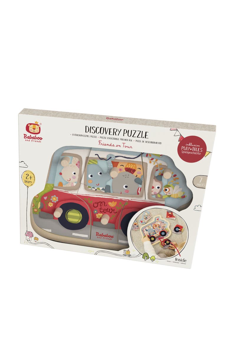 Bababoo and friends<sup>®</sup> Friends on Tour Discovery Puzzle, Alternate, color, Red