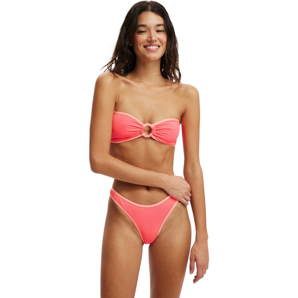 COTTON ON BODY COTTON ON BODY RING FRONT BANDEAU BIKINI TOP