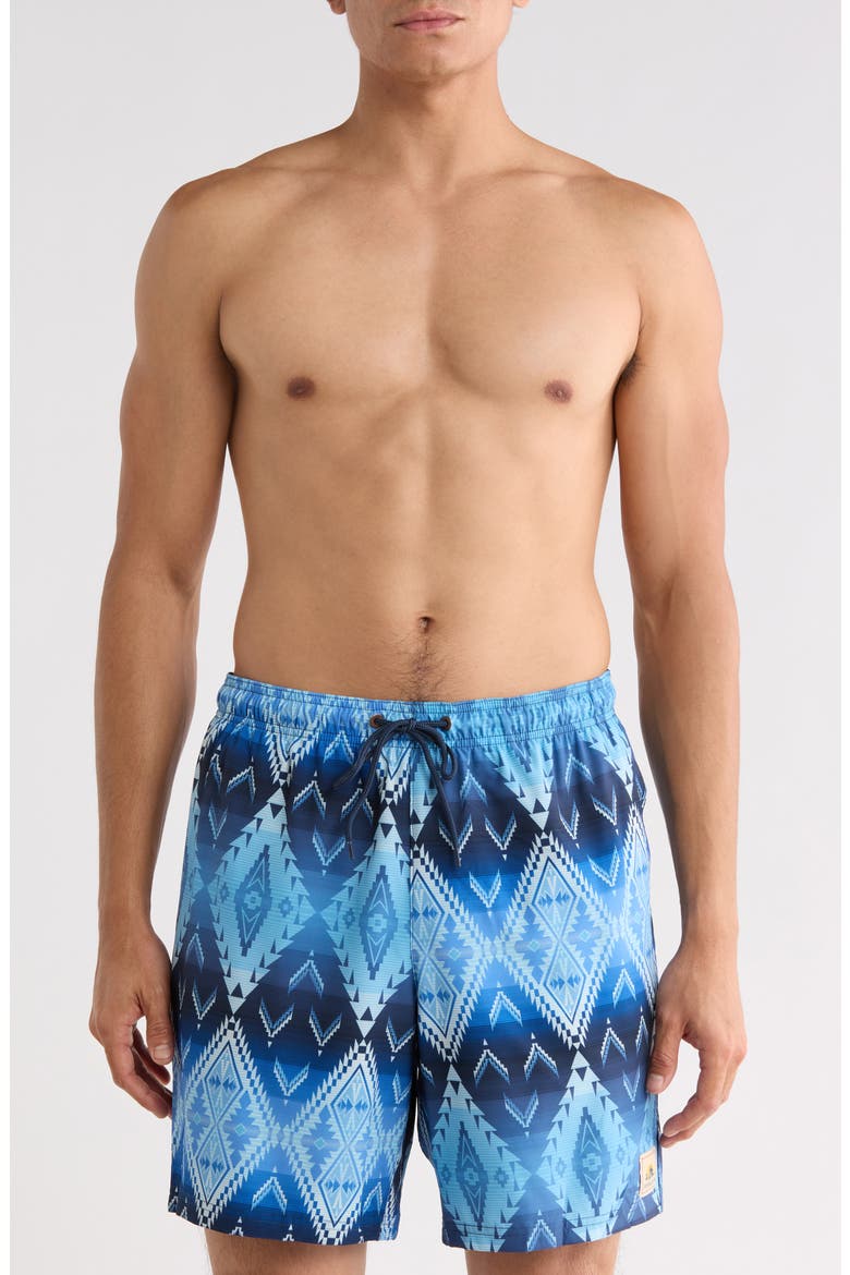 Hydroliner Shoreside Swim Trunks, Main, color, HELENA RIDGE
