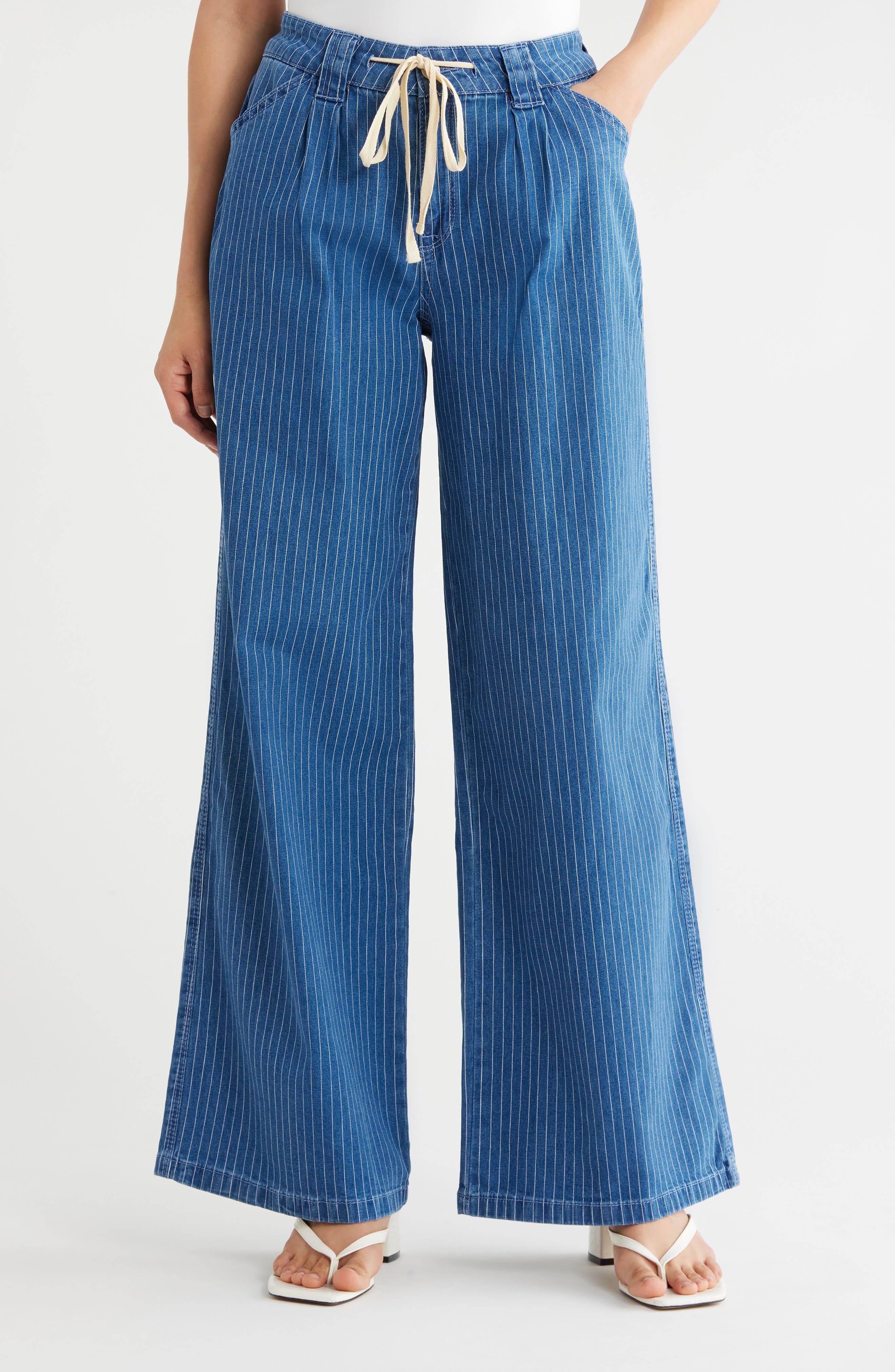 Sanctuary Vacationer Wide Leg Jeans