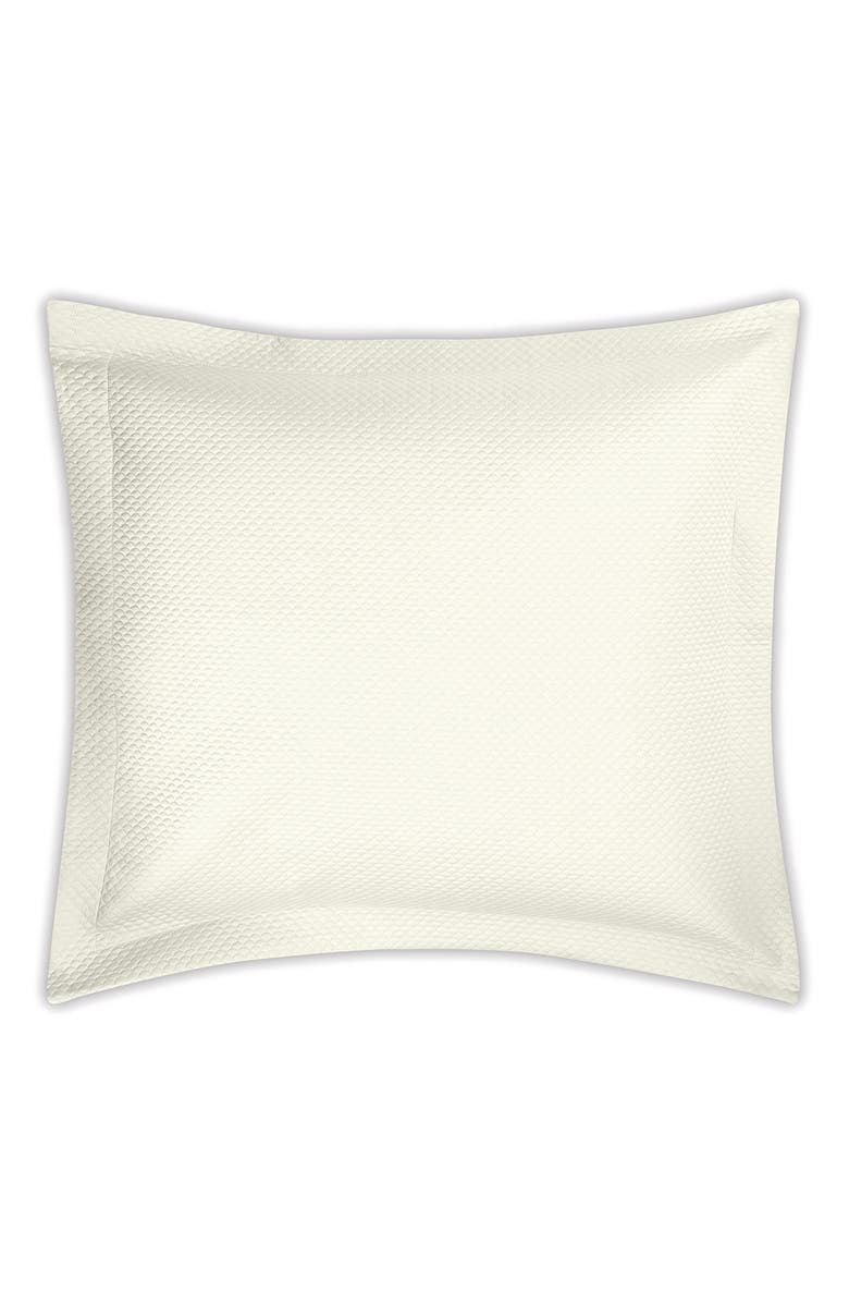 Matouk Alba Euro Sham, Main, color, White