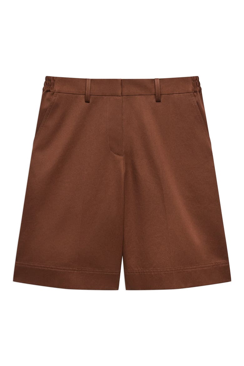 Chino Utility Shorts, Alternate, color, BOURBON