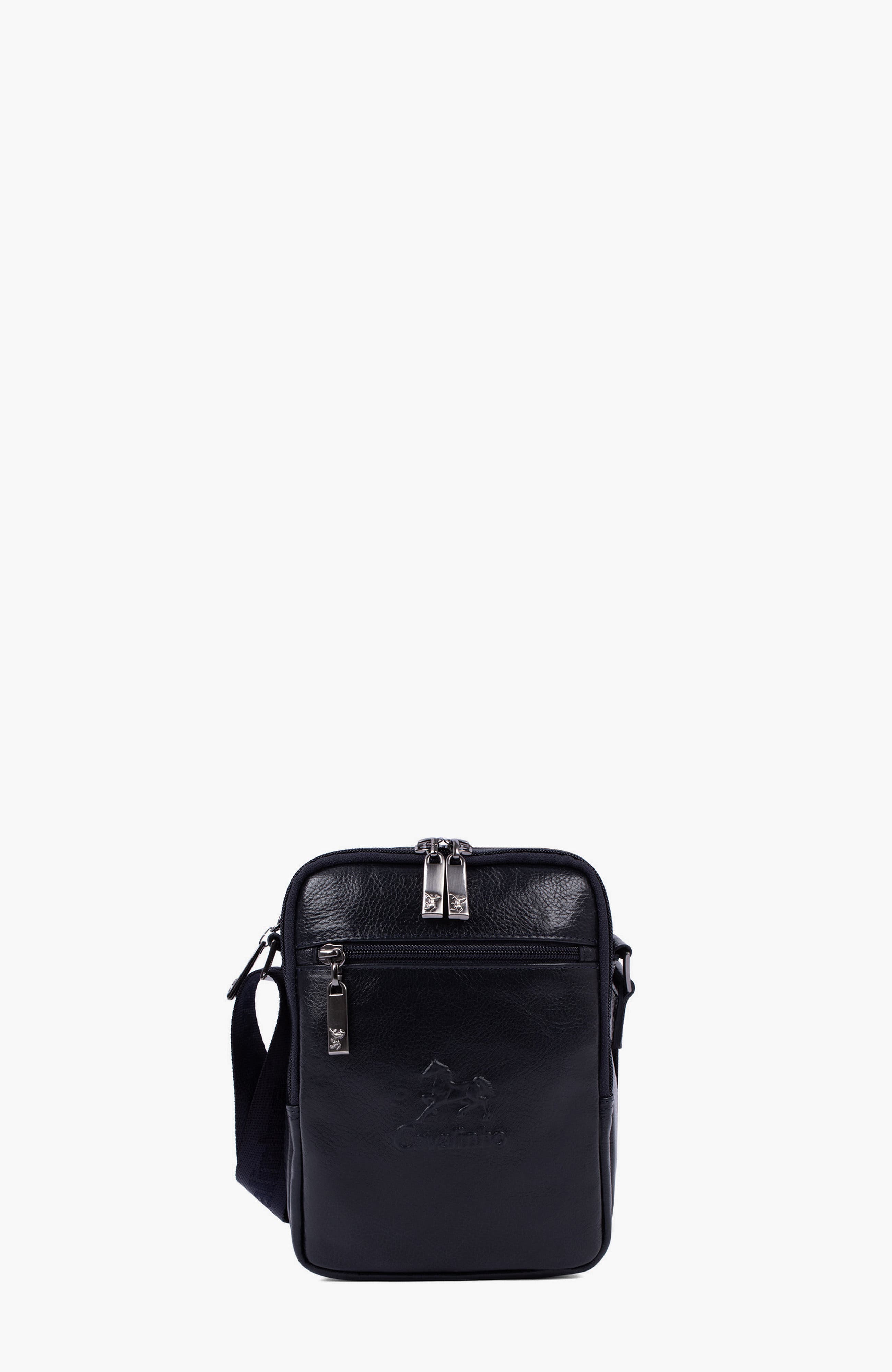 The Sailor 128 Leather Traveler Crossbody Bag, Main, color, Navy