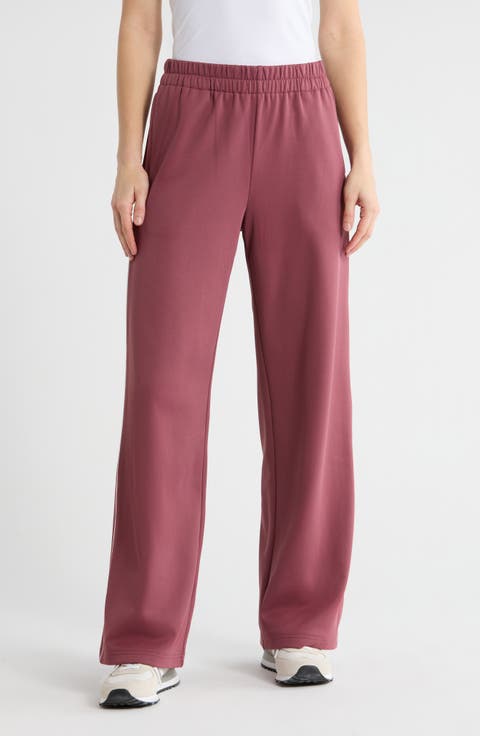 Wide Leg Track Pants