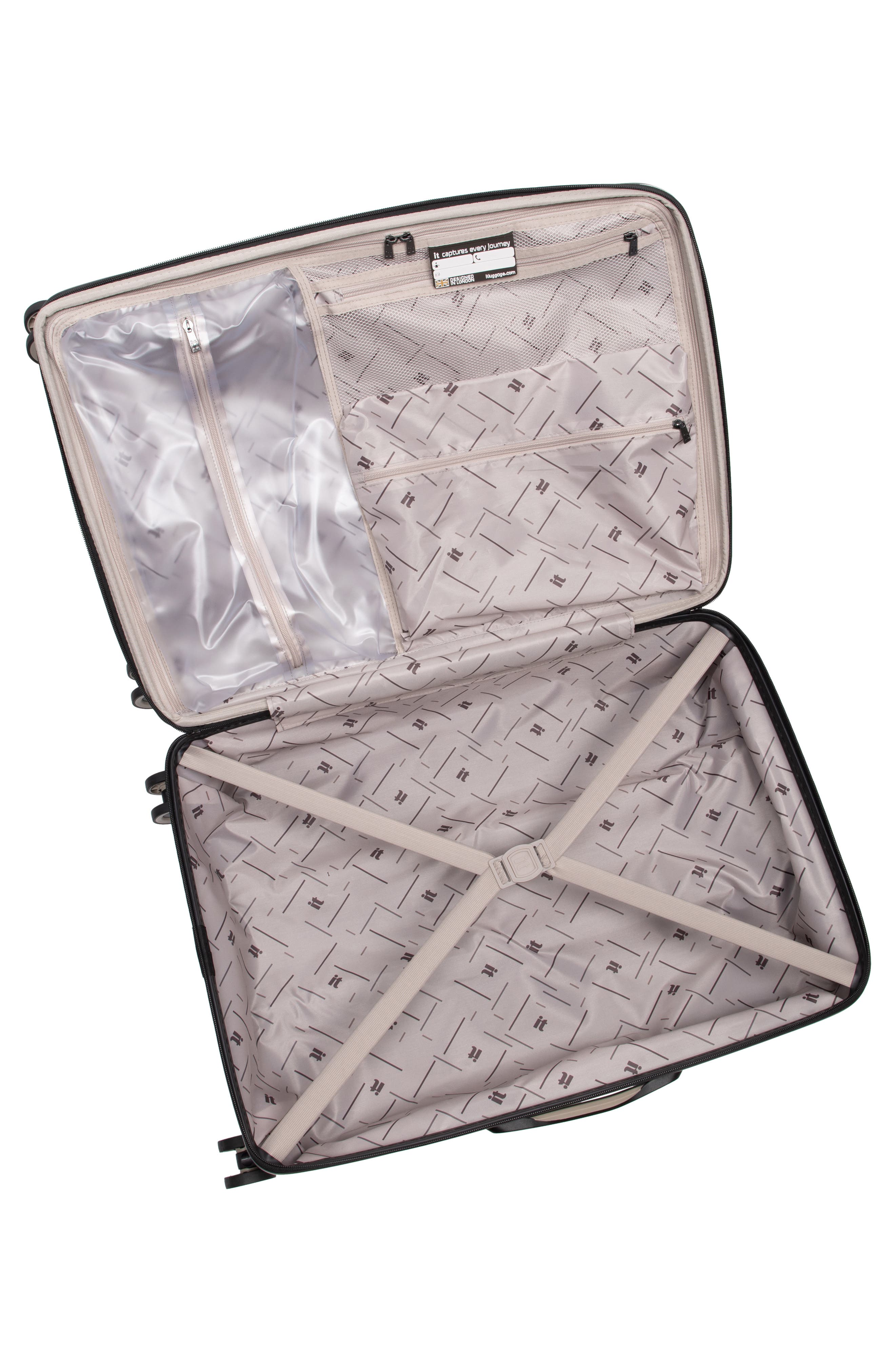 IT LUGGAGE Rapidity 21-Inch Hardside Spinner Carry-On, Alternate, color, Black