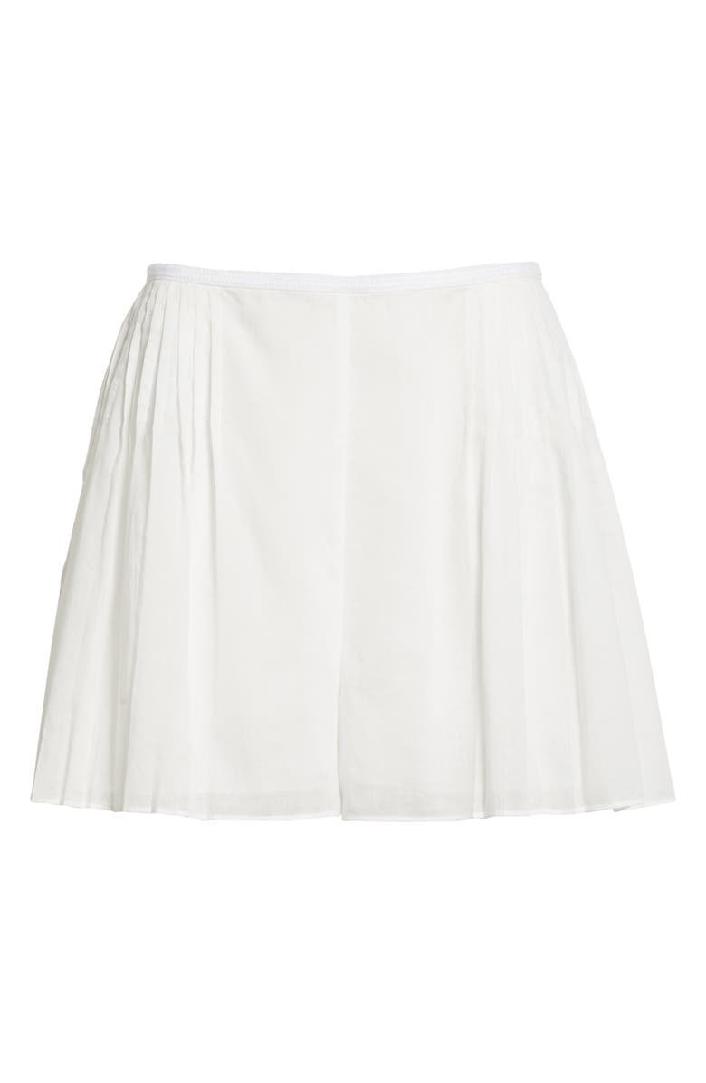 Rebecca Taylor Pintuck Cotton Voile Shorts, Alternate, color, 