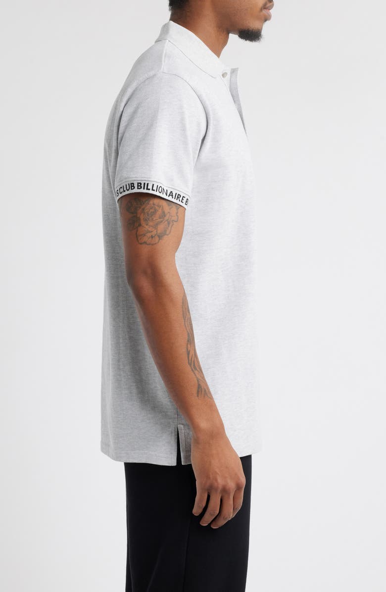 Billionaire Boys Club BB Cockpit Polo, Alternate, color, Heather Grey