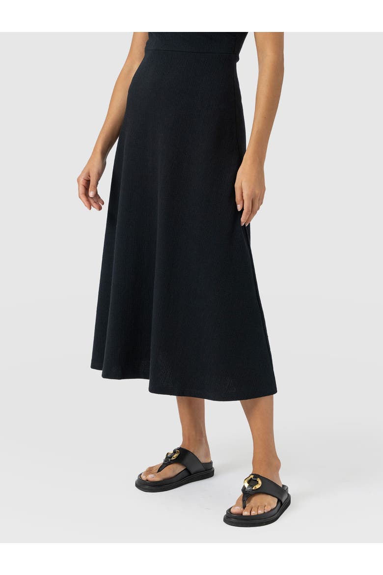 Sleeveless Maggie Wrap Dress, Alternate, color, Black Textured