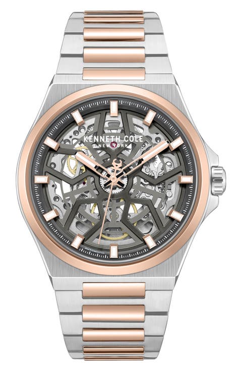 Automatic Bracelet Watch, 43.5mm