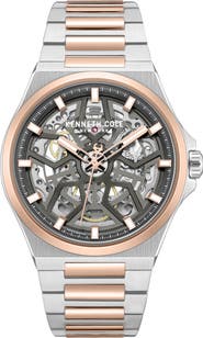 Kenneth Cole New York Automatic Bracelet Watch, 43.5mm