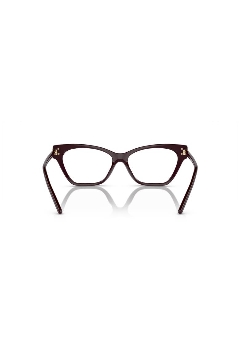 54mm Cat Eye optical glasses, Alternate, color, Red