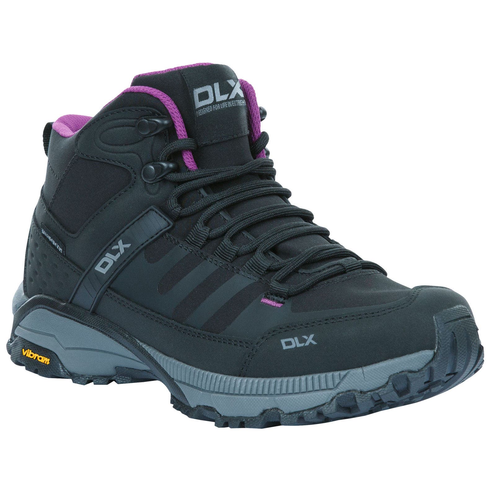Riona Dlx Walking Boots, Main, color, Black