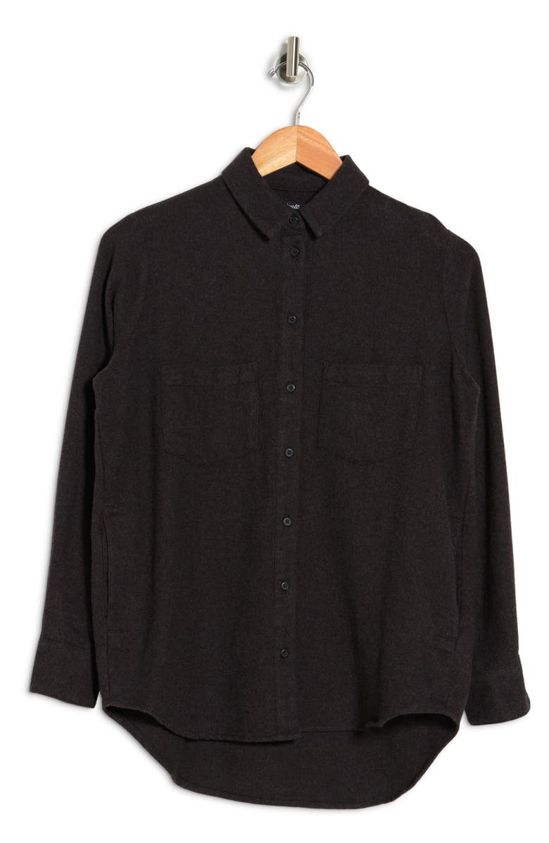 Madewell Flannel Sunday Shirt, Alternate, color, 