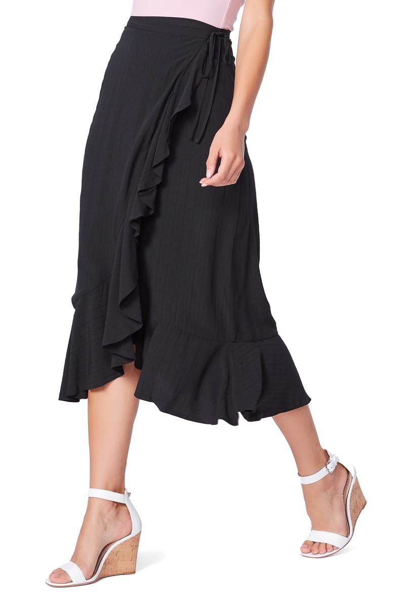 PAIGE Alamar Wrap Skirt, Alternate, color, 