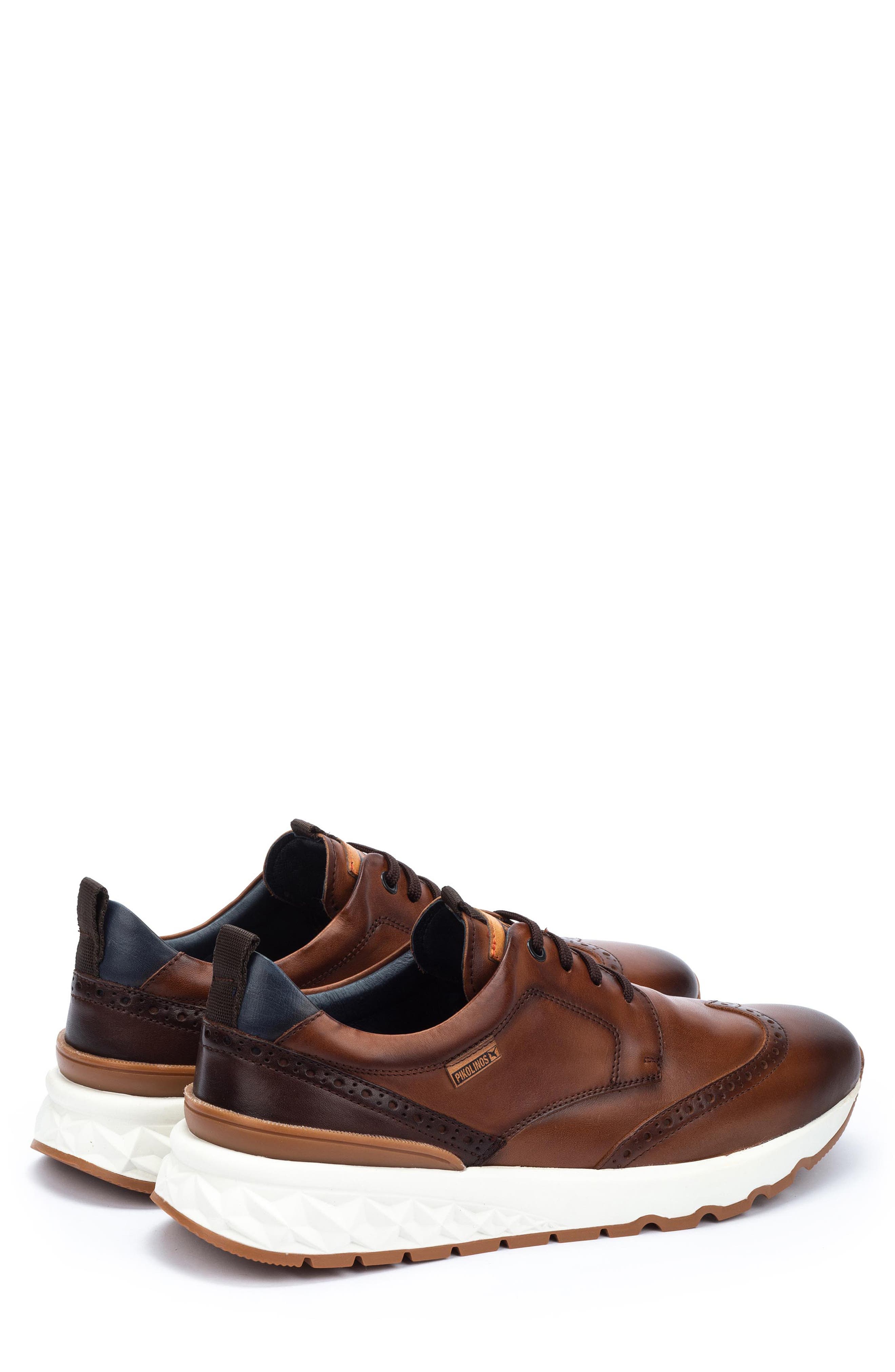 PIKOLINOS Aranda Wingtip Derby Sneaker, Alternate, color, Cuero