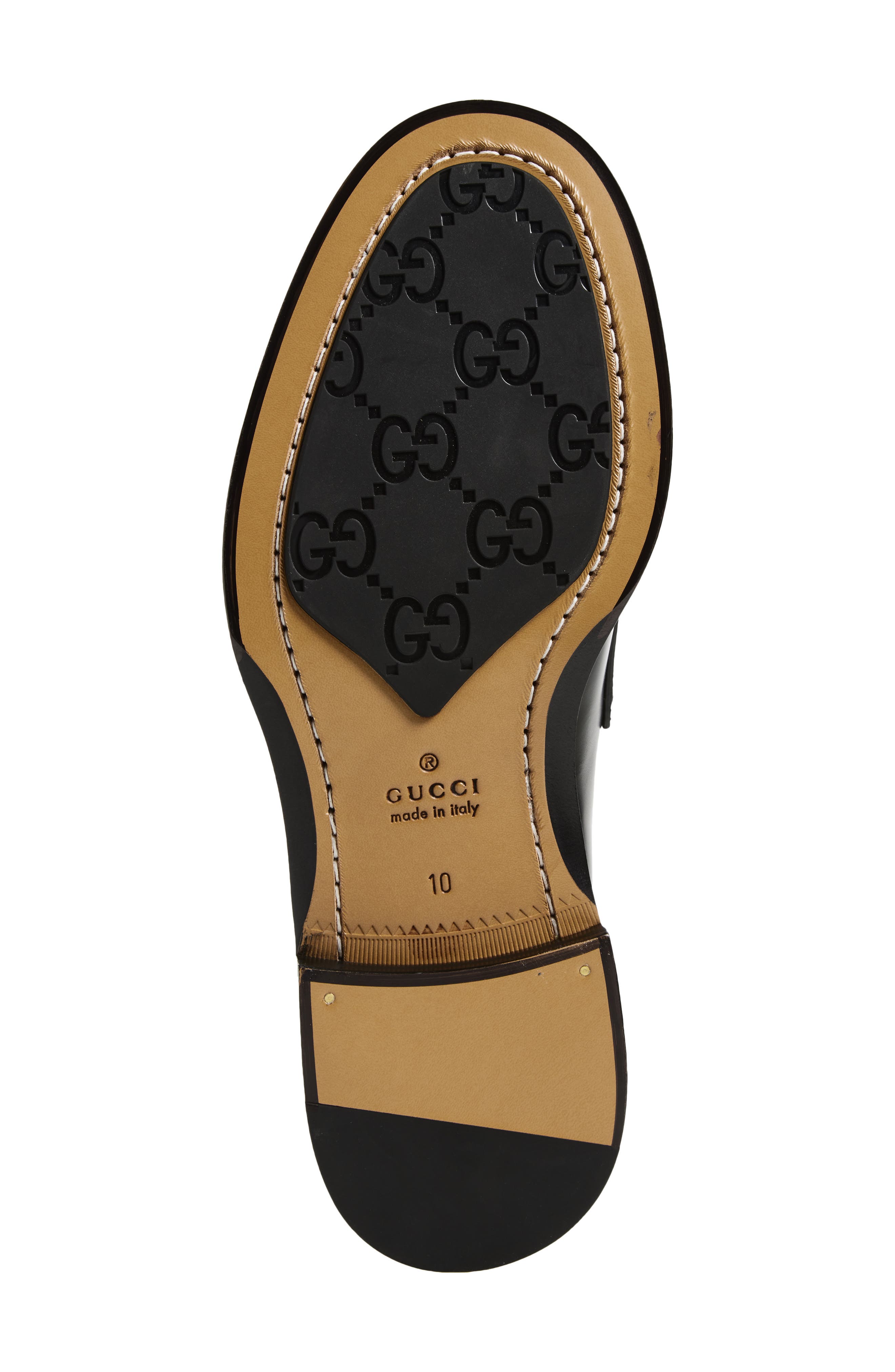 Gucci William Penny Loafer, Alternate, color, Black