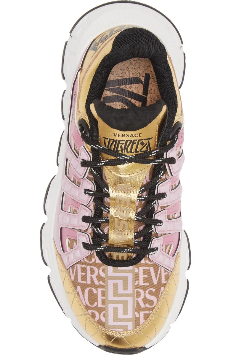 Versace Trigreca Low Top Sneaker, Alternate, color,