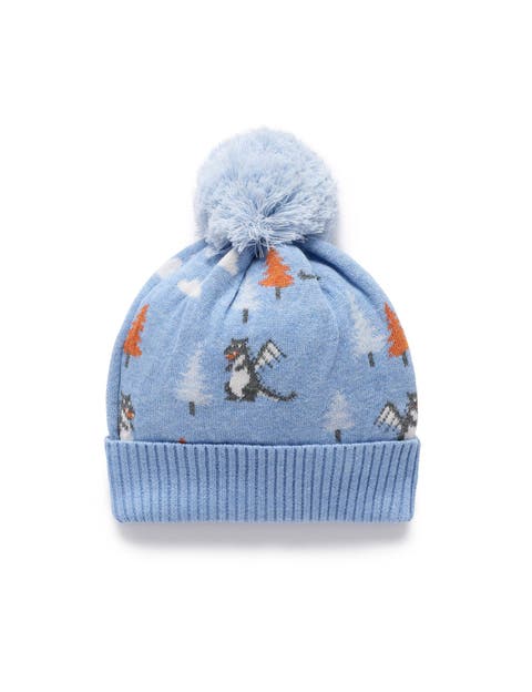 Boys' Magical Forest Knit Beanie