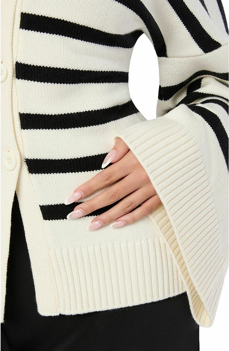 WeWoreWhat Cinched Waist Cardigan, Alternate, color,